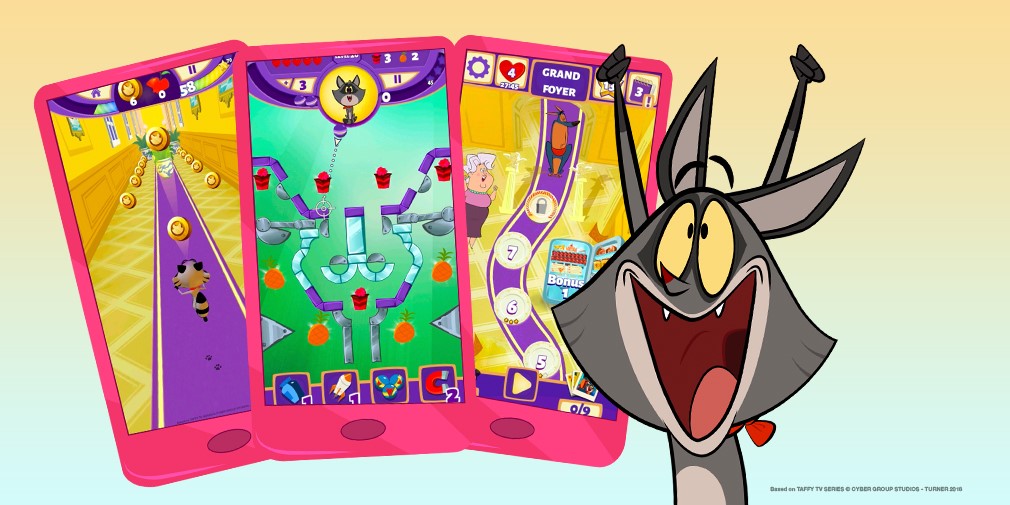 International blockbuster cartoon Taffy heads to mobiles and tablets games as Taffy: Feed the Kitty